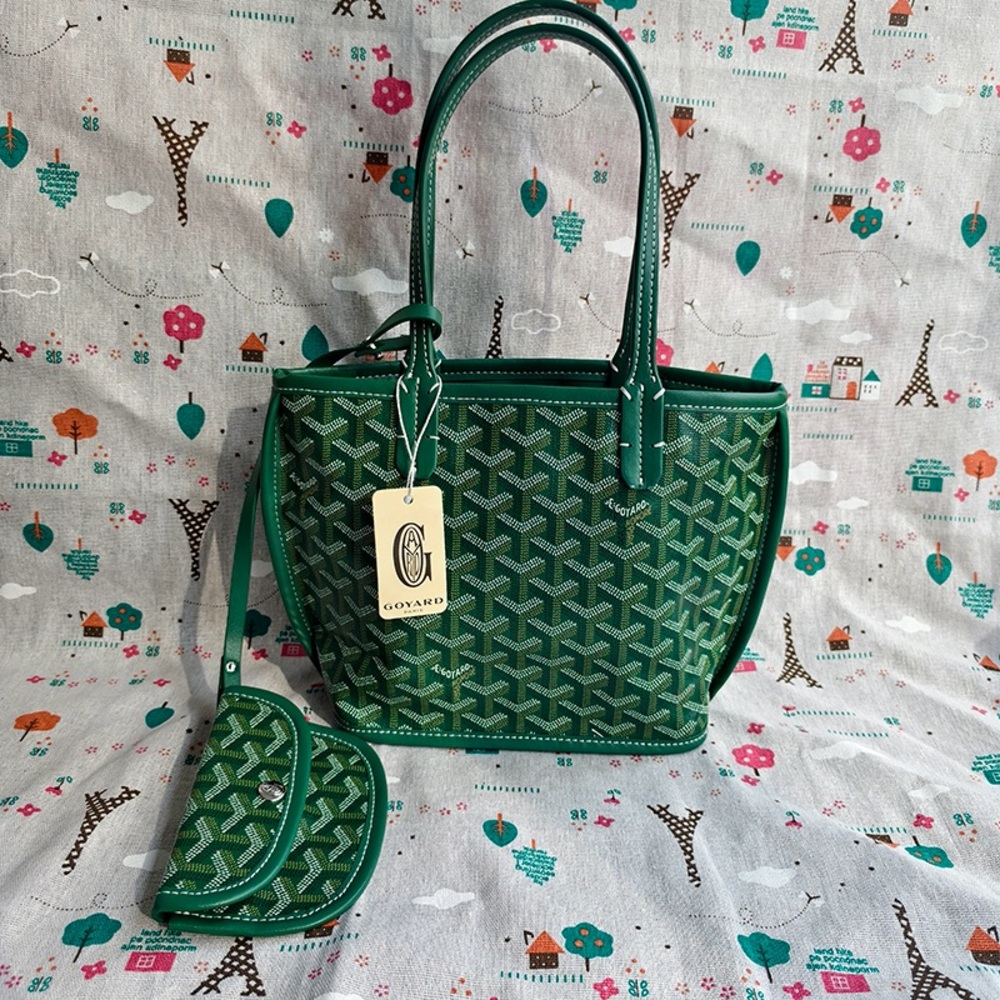 GOYARD Green Tote Bag